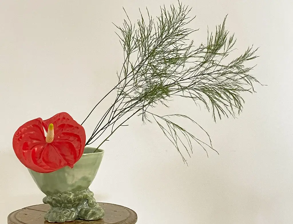 small flower vase