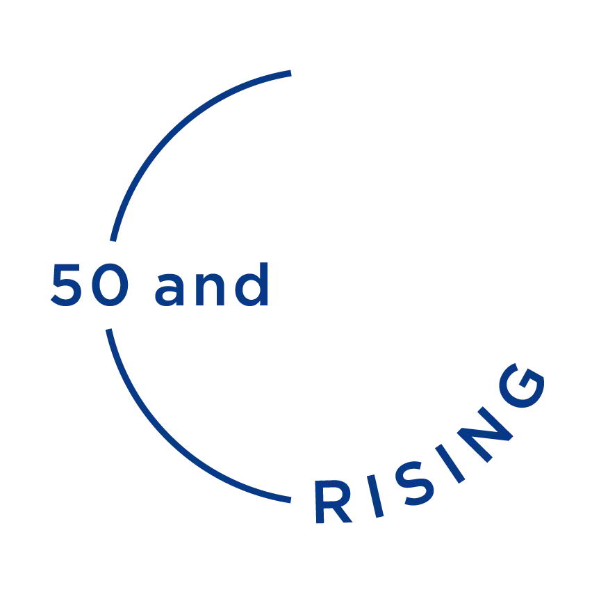 50andrising logo