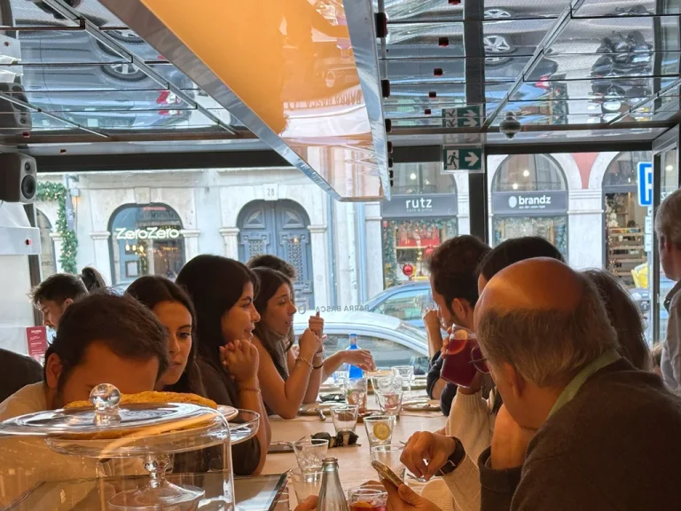 people at Imanol Barra Basca Spanish tapas in Lisbon