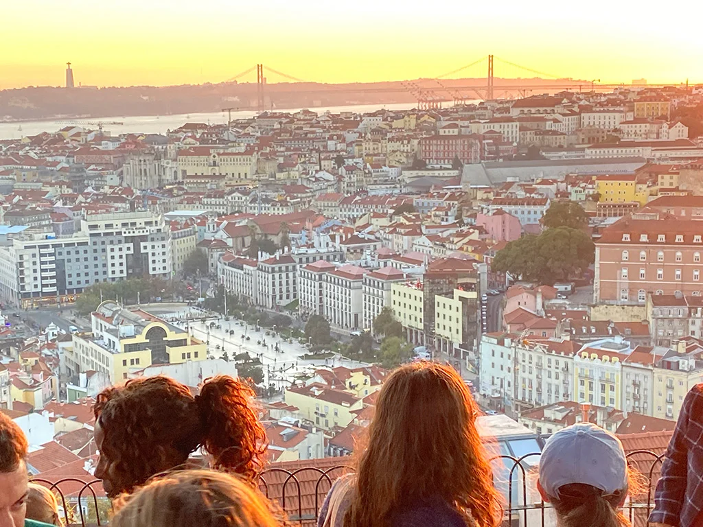 Sunset from Alfama Sunset from Alfama