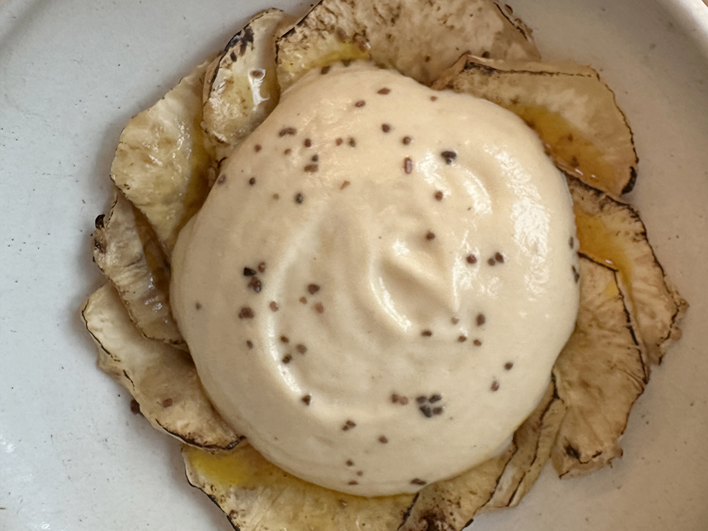 celery root with potatoes healthy food